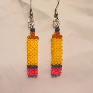 Pencil earrings